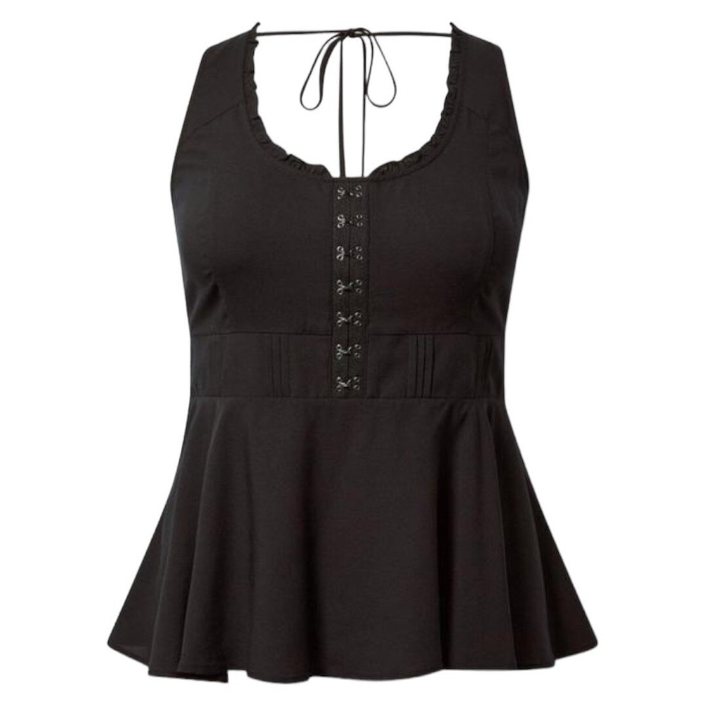 TORRID Babydoll Washable Challis Corset Sleeveless Top NWT  Size 3X